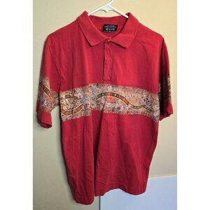 Dream Like Australia Danny Eastwood Aboriginal Art Rainbow Serpent Cotton Polo S